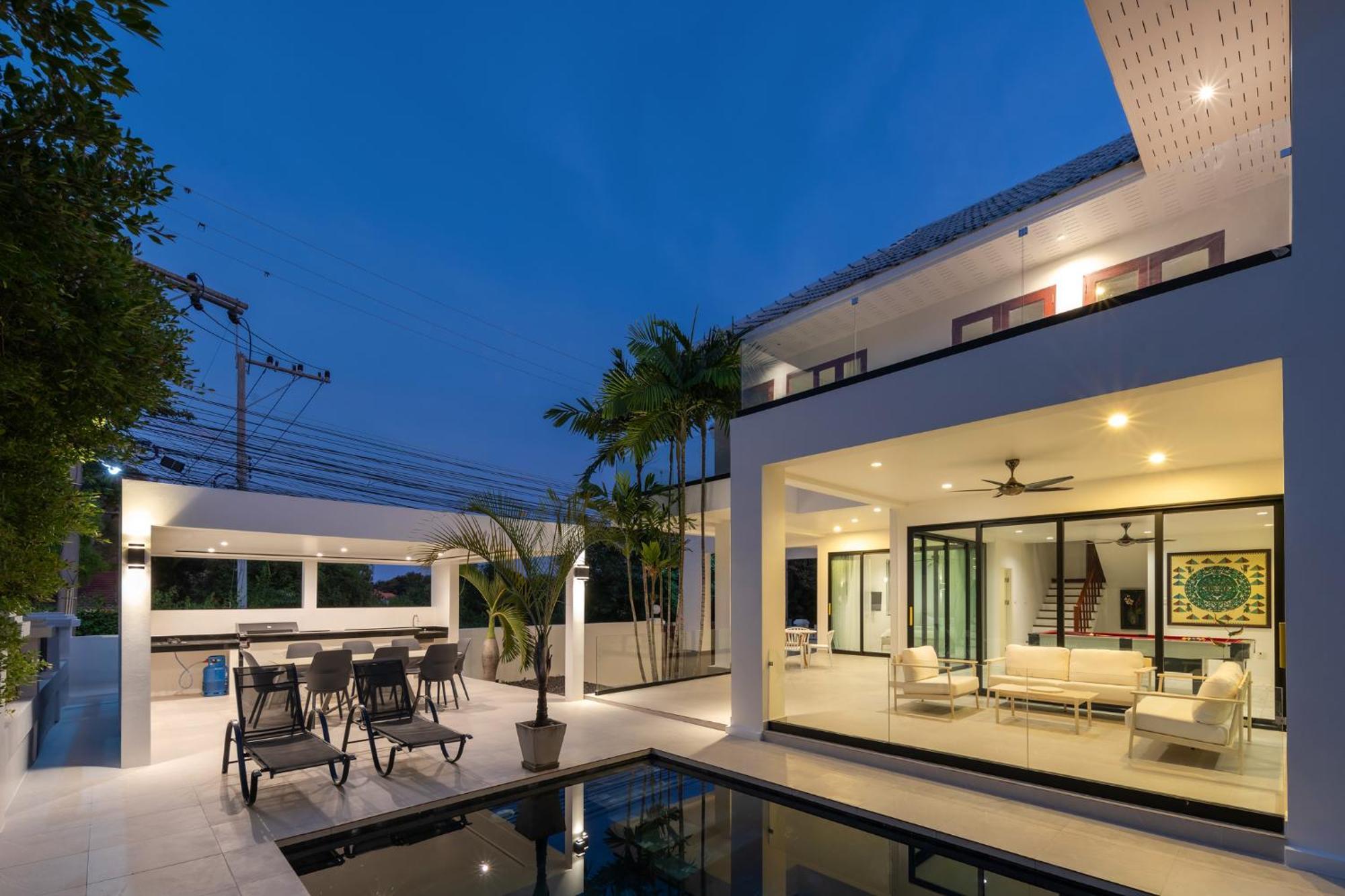 Stunning Villa With Pool And Tropical Garden Χουά Χιν Εξωτερικό φωτογραφία