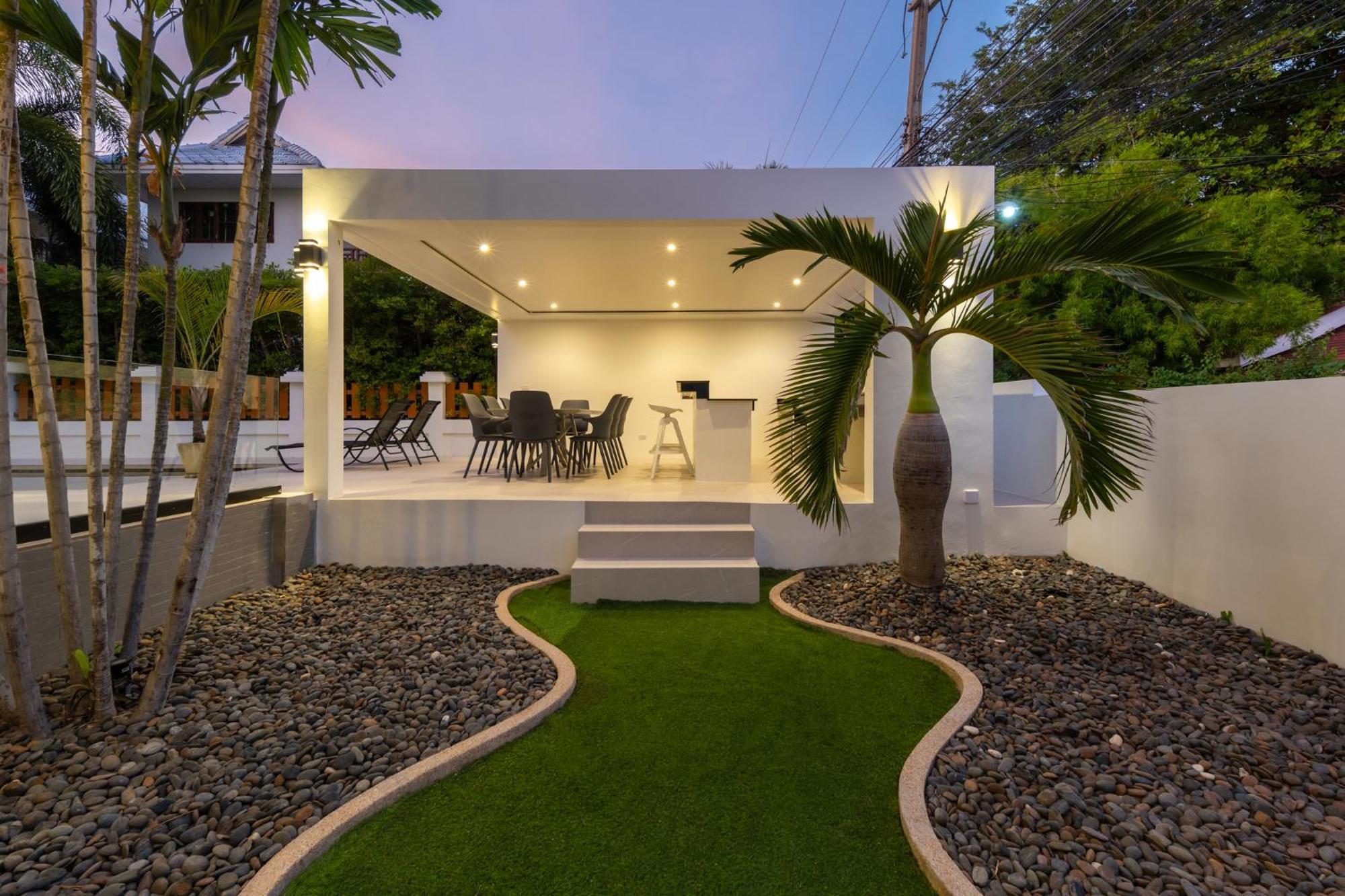 Stunning Villa With Pool And Tropical Garden Χουά Χιν Εξωτερικό φωτογραφία