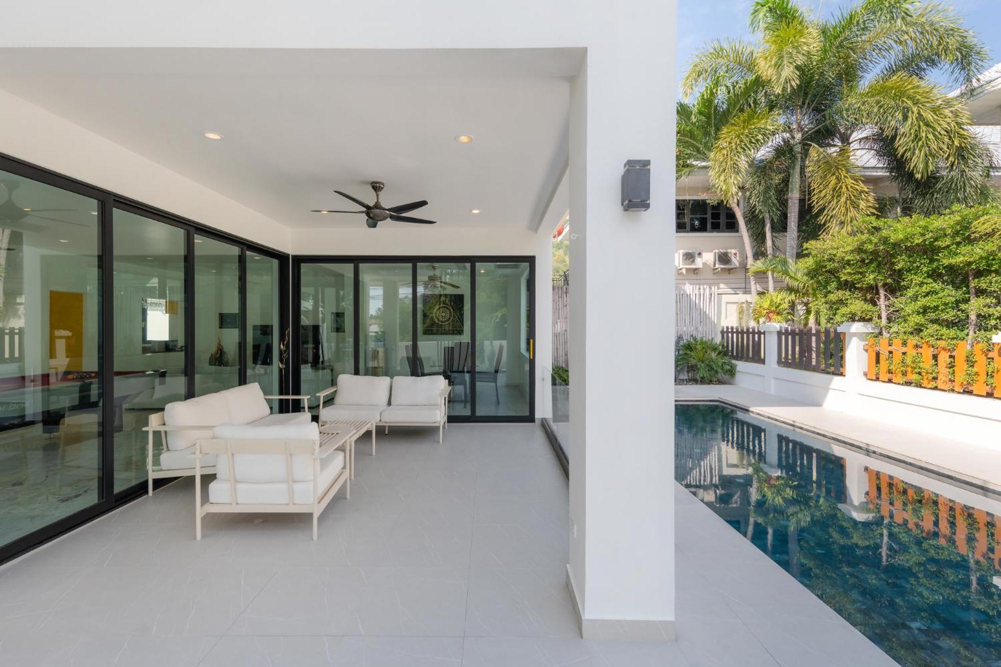 Stunning Villa With Pool And Tropical Garden Χουά Χιν Εξωτερικό φωτογραφία