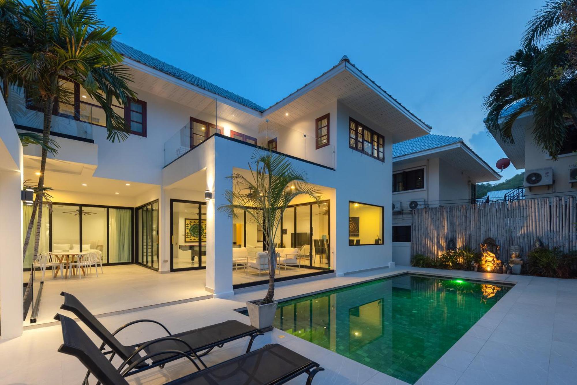 Stunning Villa With Pool And Tropical Garden Χουά Χιν Εξωτερικό φωτογραφία